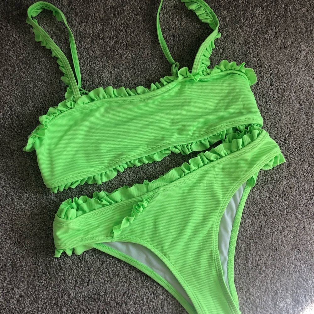 Neon Green Bikini